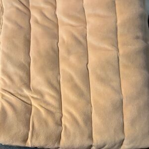 Plush Tan Pillow  Cover
